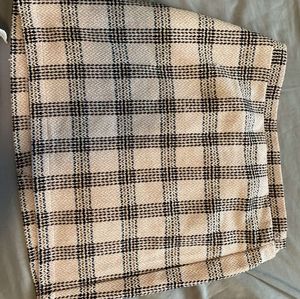Plaid skirt